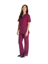 Women's V-Neck Medical Blouse, Dickies, 2 pockets, "EDS Signature" Collection (86706)