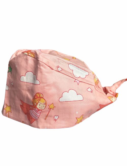 Medical cap "Dents fond rose bonbon" (209-22133)