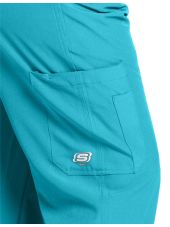 Pantalon médical homme,"Skechers", 4 poches (SK0215)