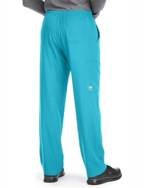 Pantalon médical homme,"Skechers", 4 poches (SK0215)