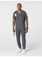 Bata médica para hombre repelente al agua, Wonderwink "Thrive" (6622)
