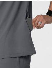 Bata médica para hombre repelente al agua, Wonderwink "Thrive" (6622)