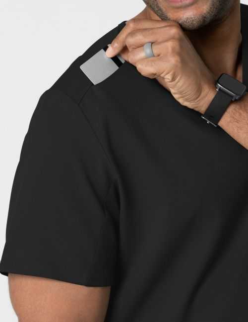 Bata médica para hombre repelente al agua, Wonderwink "Thrive" (6622)