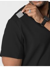 Bata médica para hombre repelente al agua, Wonderwink "Thrive" (6622)