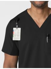 Blouse médicale homme déperlante, Wonderwink "Thrive" (6622)