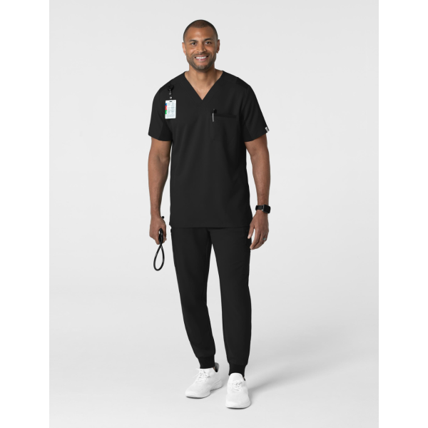 Bata médica para hombre repelente al agua, Wonderwink "Thrive" (6622)