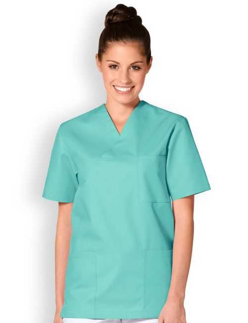Women's V-Neck Medical Blouse, Dickies, 2 pockets, "EDS Signature" Collection (86706)