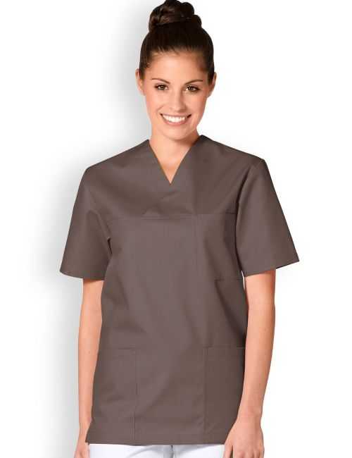 Women's V-Neck Medical Blouse, Dickies, 2 pockets, "EDS Signature" Collection (86706)