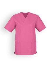 Blusa médica de cuello en V para mujeres, Dickies, 2 bolsillos, Colección "EDS Signature" (86706)