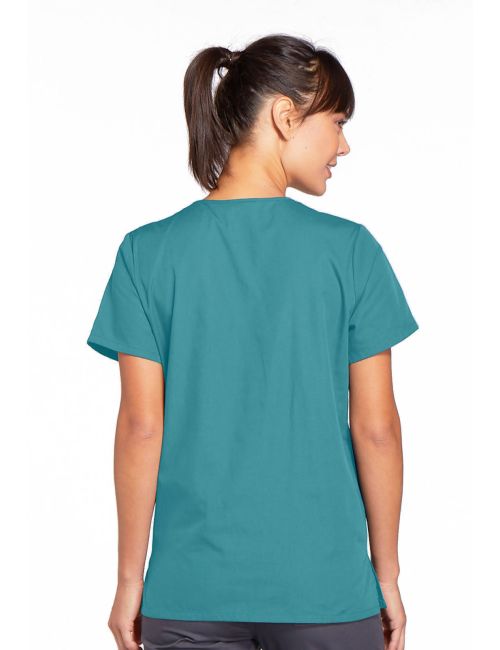 Women's medical blouse with press studs, Cherokee Workwear Originals (4770)