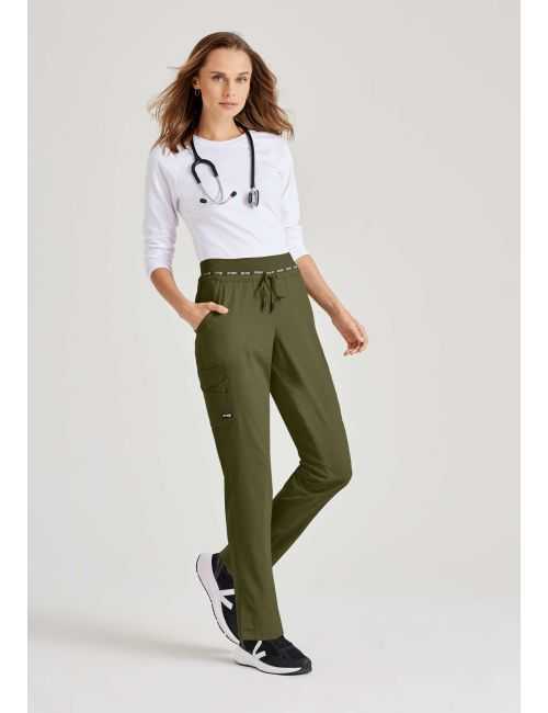 Pantalon médical femme, Grey's Anatomy "Stretch" 57 poches (GRSP526)
