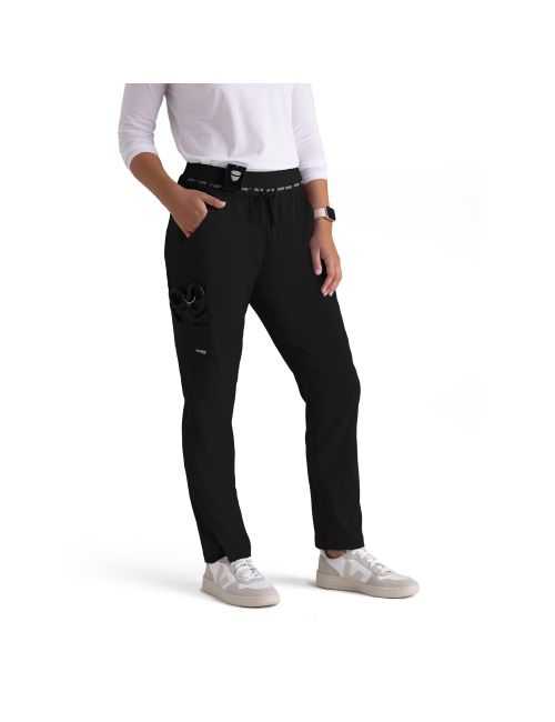 Pantalones médicos de mujer, Grey's Anatomy "Stretch" 5 bolsillos (GRSP527)