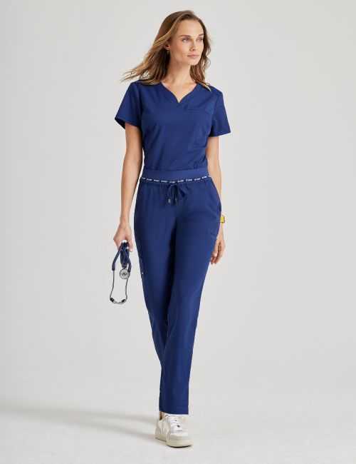 Pantalon médical femme, Grey's Anatomy "Stretch" 7 poches (GRSP526)