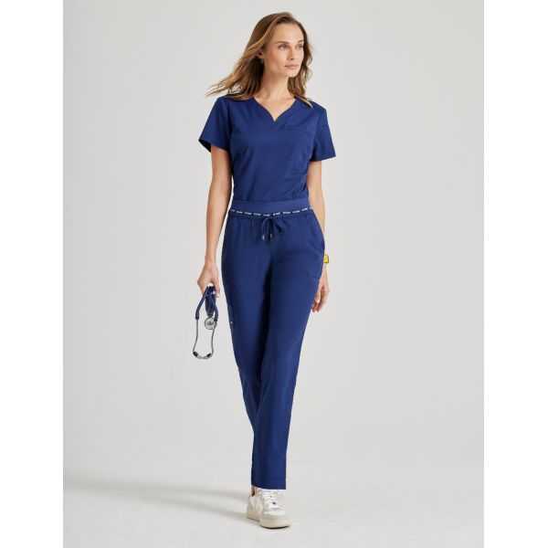 Pantalones médicos de mujer, Grey's Anatomy "Stretch" 5 bolsillos (GRSP527)