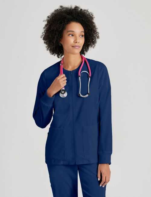Chaqueta médica para hombre, Grey's Anatomy "Stretch" 5 bolsillos (GRSW871)