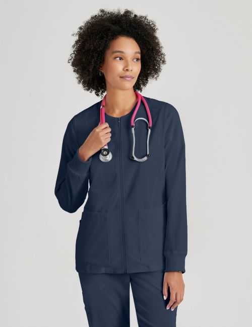 Chaqueta médica para hombre, Grey's Anatomy "Stretch" 5 bolsillos (GRSW871)