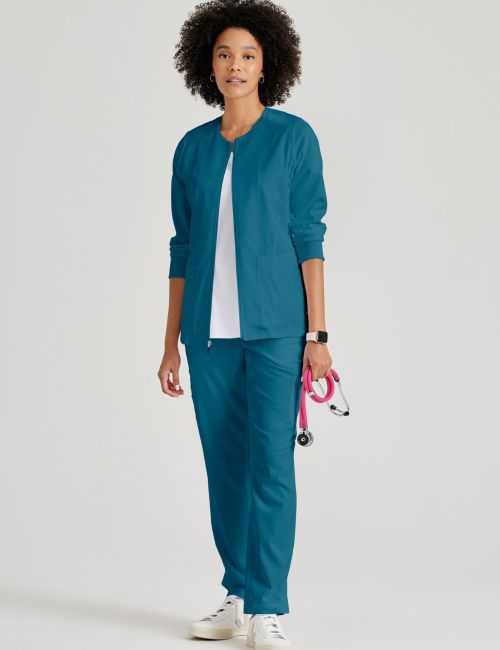 Chaqueta médica para hombre, Grey's Anatomy "Stretch" 5 bolsillos (GRSW871)