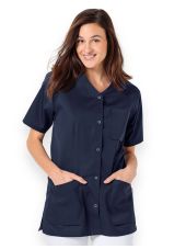 Bata médica unisex “Alix”, bata clínica, 3 bolsillos