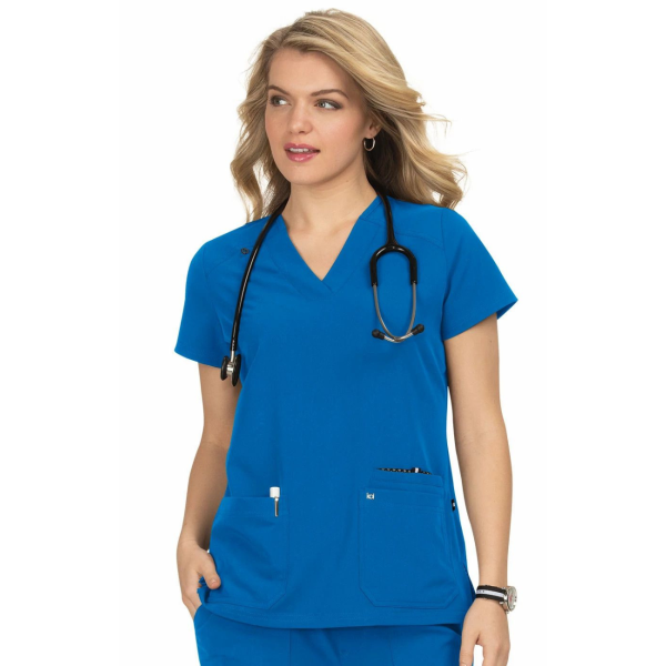 Koi Medical Blouse Woman "Hustle and Heart", collection Koi Next Gen (1019)