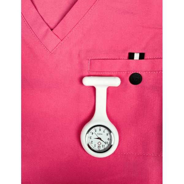 Reloj de Silicona para Enfermeras Blanco