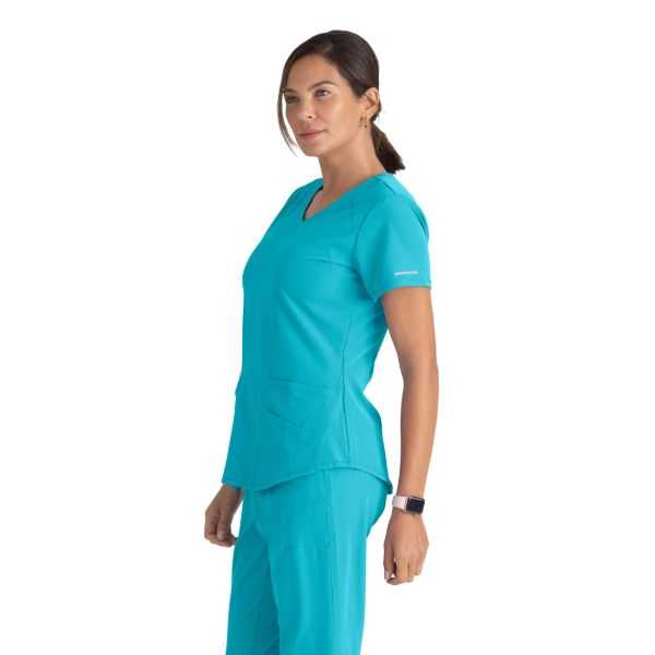 Women's medical gown, "Skechers" collection (SK101-)