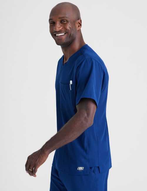 Medical gown man, collection "Skechers" (SK0112)