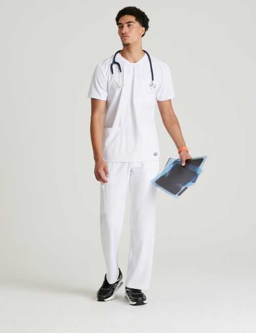 Pantalon médical homme,"Skechers", 4 poches (SK0215)