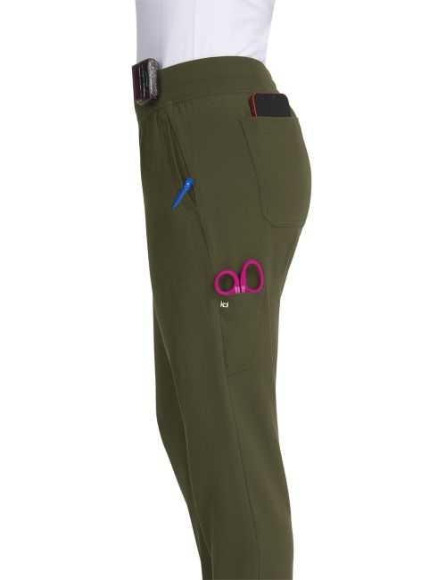 Pantalones médicos Koi para mujer "Positive Waves", colección Koi Next Gen (740)