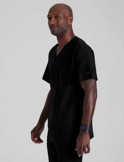 Blouse médicale Homme anti-statique (anti-poils et cheveux) "Barco One", 3 poches (BOT0115)