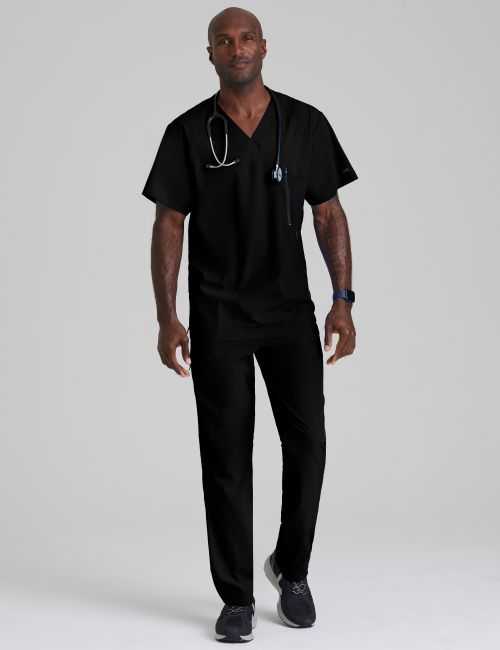 Blouse médicale Homme anti-statique (anti-poils et cheveux) "Barco One", 3 poches (BOT0115)