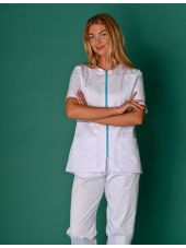 Bata médica para mujer con cremallera "Nova", SNV (NOVA)