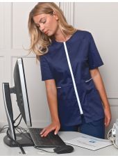 Bata médica para mujer con cremallera "Nova", SNV (NOVA)