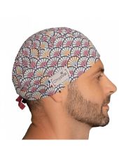 Short medical cap "Fans" 100% cotton CHRYSVAL (211-621)