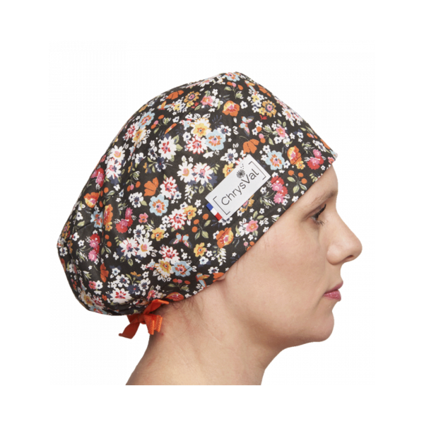 Gorra médica Azul la pradera 100% algodón Chrysval (211-753)