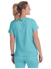 Koi Medical Blouse Mujer "Hustle and Heart", colección Koi Next Gen (1019)