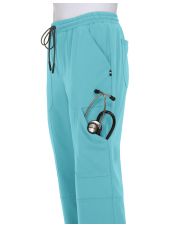 Pantalones médicos Koi para mujer "Positive Waves", colección Koi Next Gen (740)
