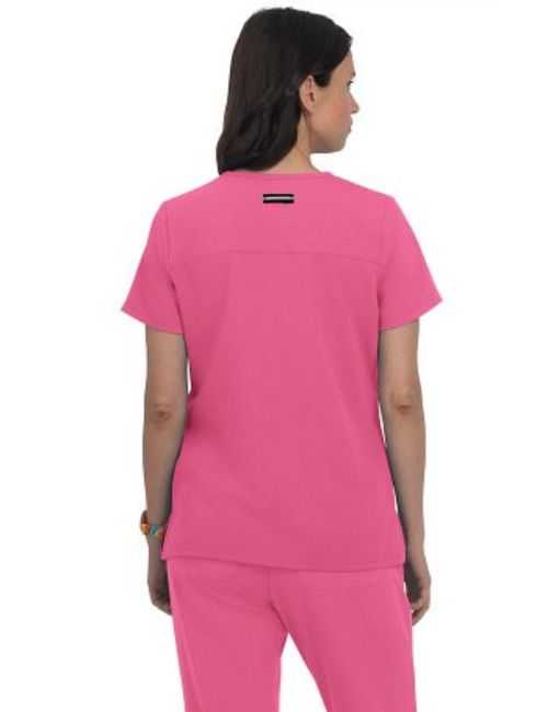 Koi Medical Blouse Mujer "Hustle and Heart", colección Koi Next Gen (1019)