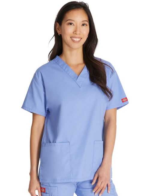 Blouse médicale Femme, Dickies, "EDS signature" 2 poches (DKE86706)