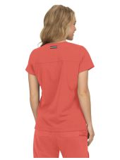 Blouse médicale Femme Koi "Hustle and Heart", 2 poches Koi Next Gen (1019)