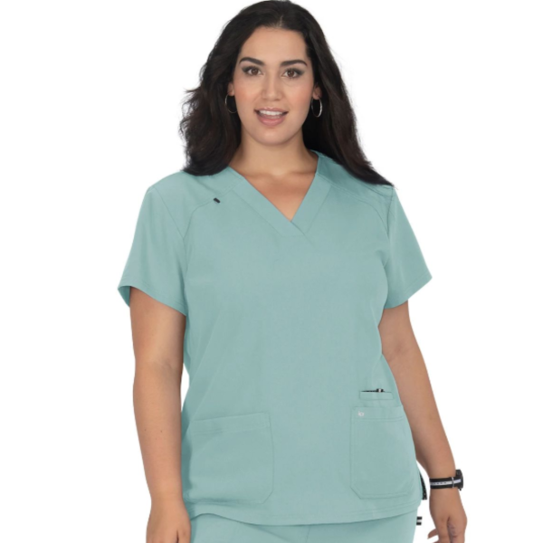 Koi Medical Blouse Woman "Hustle and Heart", collection Koi Next Gen (1019)