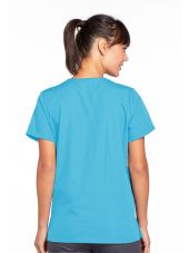 Blouse médicale unisexe bouton pression, Cherokee Originals, 2 poches (WWE4770) PROMO