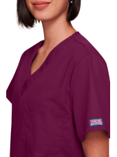 Blouse médicale unisexe, Cherokee Workwear Originals, 3 poches (WWE4876)