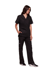 Blouse médicale unisexe, Cherokee Workwear Originals, 3 poches (WWE4876)