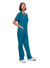 Bata médica para hombre, 3 bolsillos, Cherokee Workwear Originals (4876)