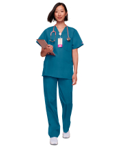 Bata médica para hombre, 3 bolsillos, Cherokee Workwear Originals (4876)