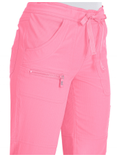 Pantalon médical Femme Koi "Peace", 5 poches Koi Lite (721) Rose