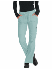 Pantalon médical Femme Koi "Peace", 5 poches Koi Lite (721) Sauge