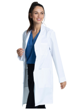 Blouse médicale Blanche Longue unisexe, Cherokee, collection "Project Lab" (CKE460) dos
