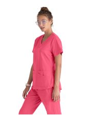 Blouse médicale femme, Grey's Anatomy "Stretch" 2 poches (GRST011)