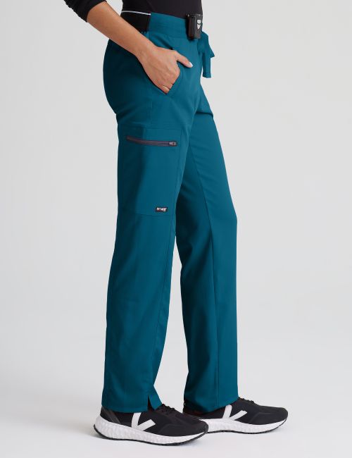 Pantalones médicos para mujeres, colección "Grey's Anatomy Stretch" (GVSP509-)